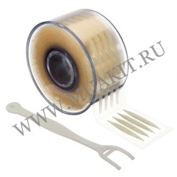 Наклейки для век O в ролле (300 пар) бежевые