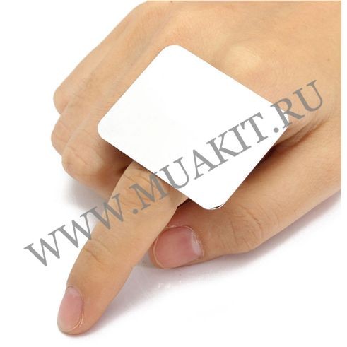 Стальная палитра на кольце