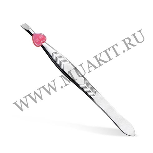 Пинцет для бровей скошенный