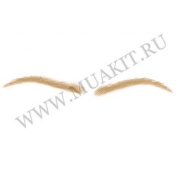 Накладные брови тёмный блонд