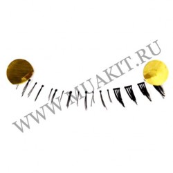 Нижние ресницы (10 пар) #B5 Clear
