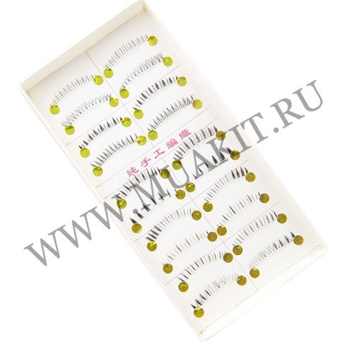 Нижние ресницы (10 пар) #M47 MIX