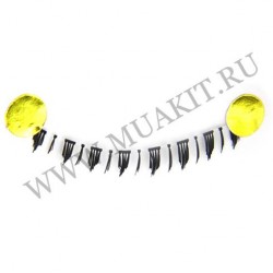 Нижние ресницы (10 пар) #T-02 Clear