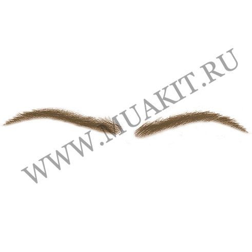 Накладные брови тёмный шатен