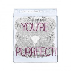 Резинка-браслет Invisibobble Purrfect Sparkling Clear