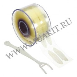 Наклейки для век L в ролле (300 пар) прозрачные