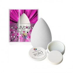 Спонж Beautyblender pure и средство Solid