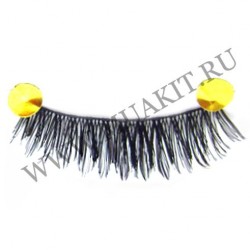 Накладные ресницы (10 пар) #E-15 Black